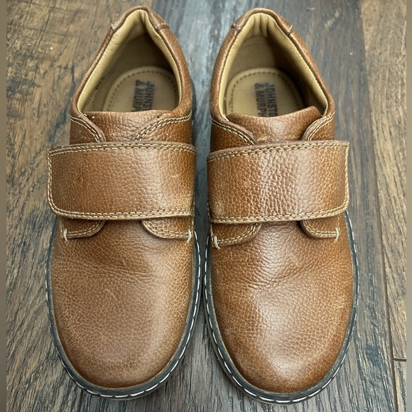 Johnston and Murphy McGuffey Slip-On Shoes Brown Leather Dress Shoes Size 10 - Picture 2 of 7